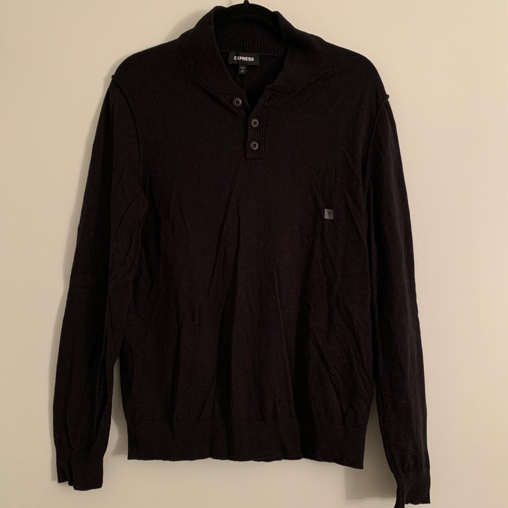 NWT Express Black Sweater (Men’s)